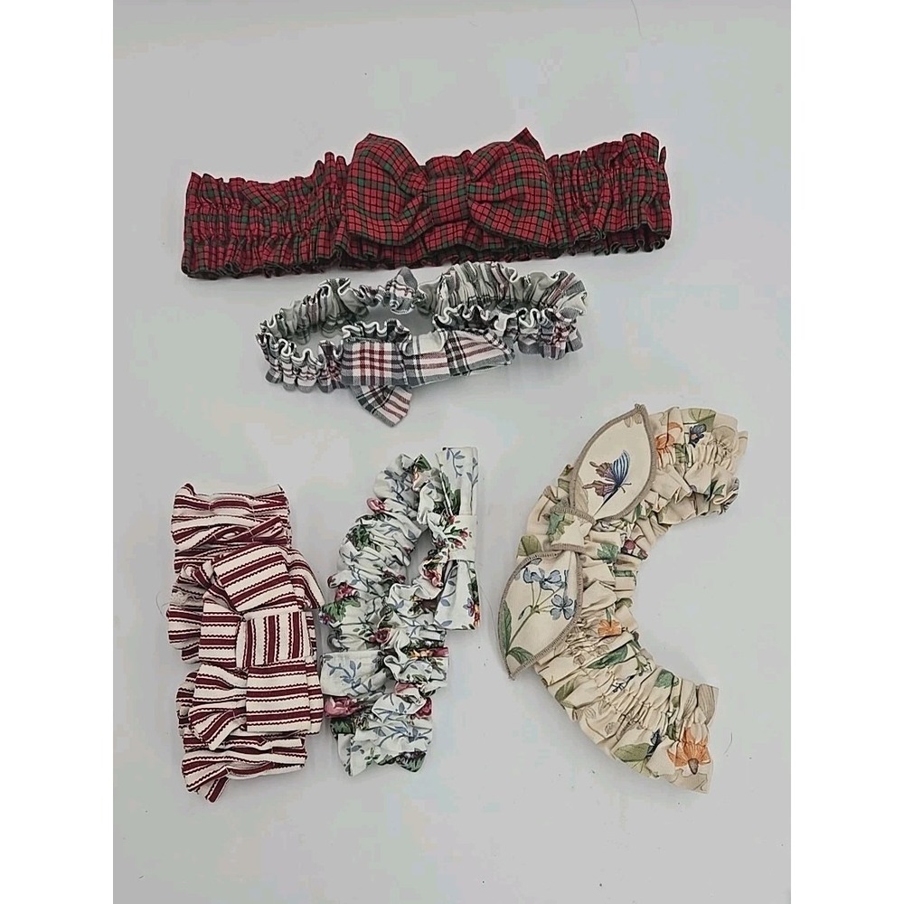 Longaberger Garter Lot Of 5 Size Variety See Measurements/photos Mother's Day